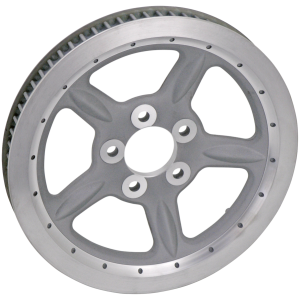 STOCK REPLACEMENT REAR WHEEL BELT PULLEYS GZP rr pulley silver FXD00-05 70T 1.125"