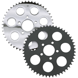 REAR WHEEL SPROCKETS FOR CHAIN CONVERSION GZP Chr rear sprocket 46T BT00-up no off