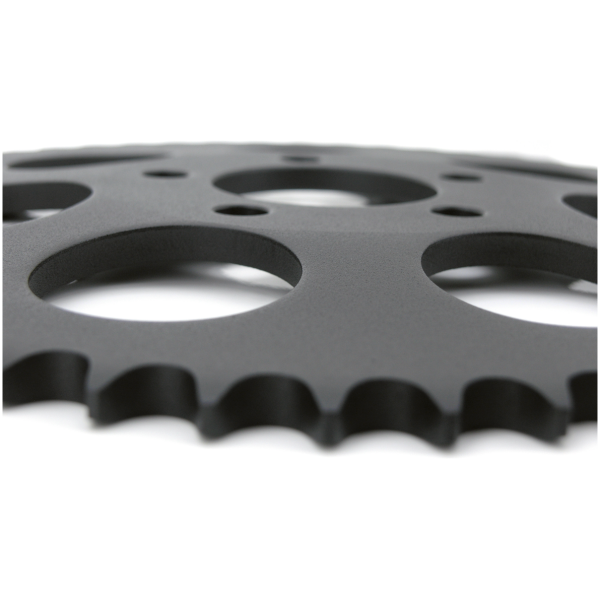 REAR WHEEL SPROCKETS FOR CHAIN CONVERSION GZP Blk rear sprocket 51T BT00-up 6MM of