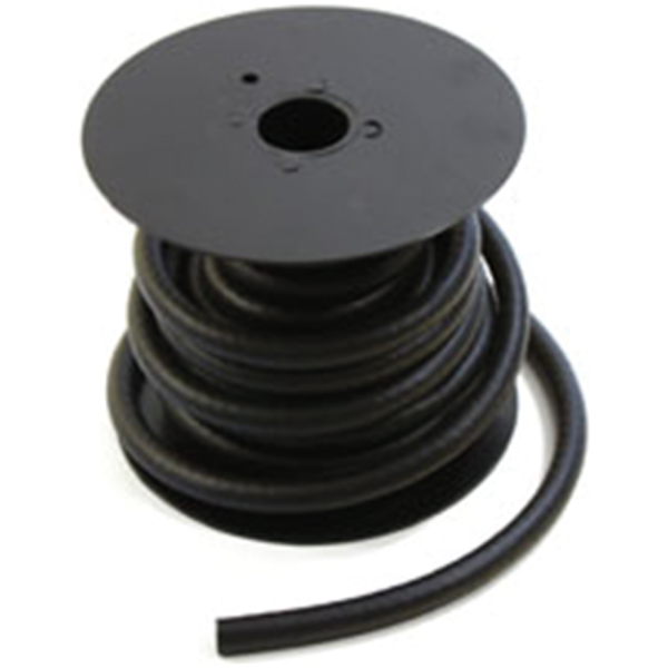 BLACK NEOPRENE OIL/FUEL LINE Fuel/oil line 1/4" 6,5mm X 7,5mtr.Neopre