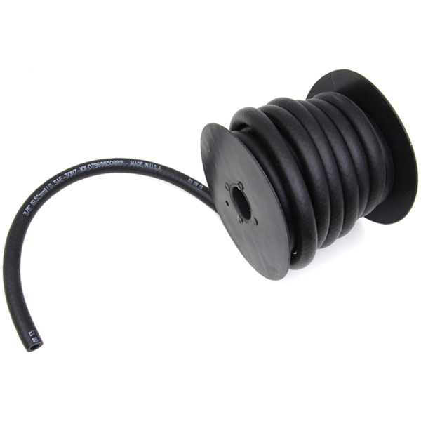 BLACK NEOPRENE OIL/FUEL LINE Fuel/oil line 3/8" 9,5mm X 7,5mtr Neopr