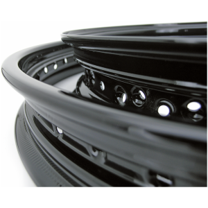 BLACK POWDER COATED RIMS Rim black powdercoated 3.0x16" 05-up