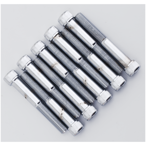 CHROME PLATED ALLEN HEAD SCREWS ASSORTMENT (1) 10pck Chrome allen screws 5/16-24x2-1/4