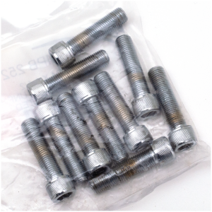 CHROME PLATED ALLEN HEAD SCREWS ASSORTMENT (1) 10pck Chrome allen screws 3/8-24x1.500