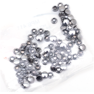 ASSORTMENT TRAY ALLEN HOLE PLUGS 100pck Allen hole plugs 1/4 chrome