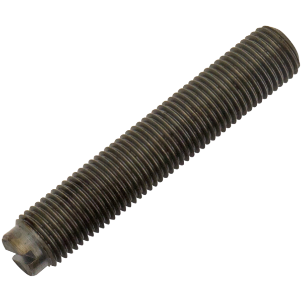 Pushrod adjusting screw without roller