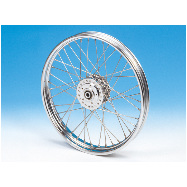 Wheel 19" alu hub 77-83 stainl. spk