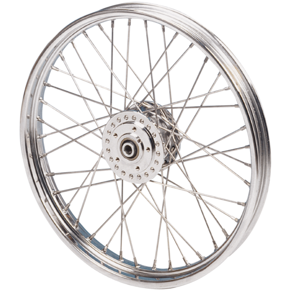 Cplt wheel 19" alu hub 77-83 chrome spk.