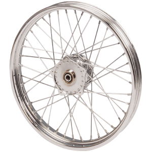 Cplt wheel 19" alu hub 74-77 stainl spk.