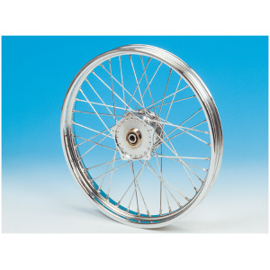 Cplt wheel 19" alu hub 74-77 chrome spk.