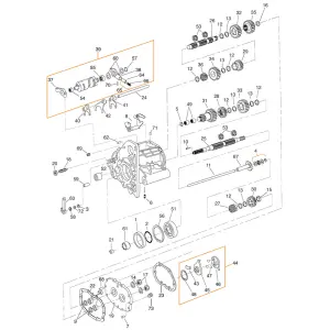 TRANSMISSION GEARS AND SHAFTS FOR 1991-2005 SPORTSTER 5pck Thrust washer 1-3/16x1-3/8x11/16