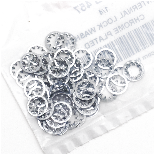 INTERNAL LOCK WASHERS ASSORTMENT 50pck Internal lockwashers 1/4"