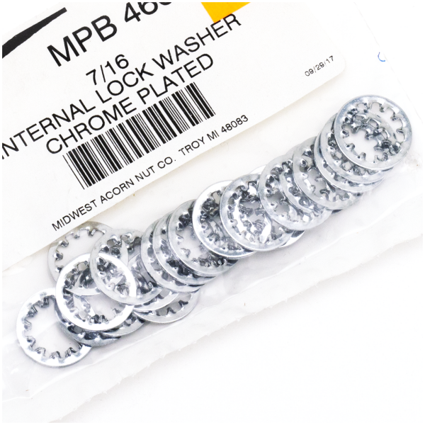 INTERNAL LOCK WASHERS ASSORTMENT 25pck Internal lockwashers 7/16"