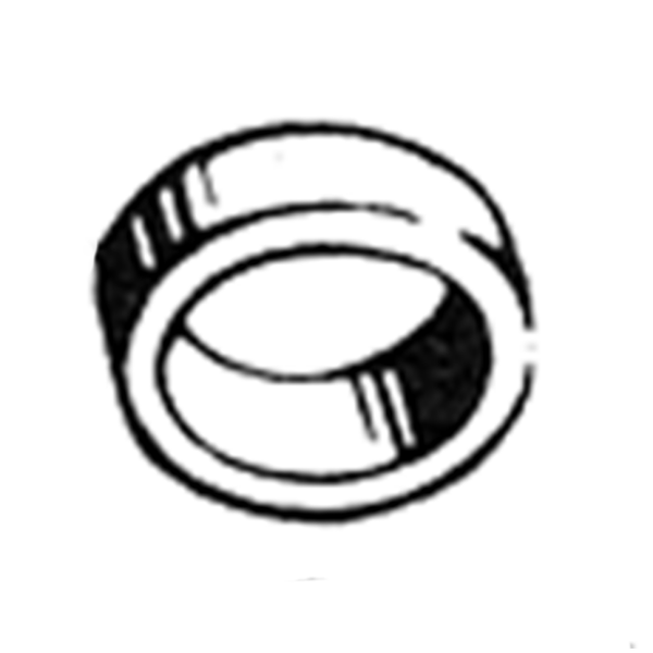TRANSMISSION PARTS 45CI TWINS Left bearing outer race 45CI, Eastern