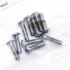 CHROME PLATED BUTTON HEAD ALLEN SCREWS ASSORTMENT 10pck Button head screws 8-32x5/8 UNC