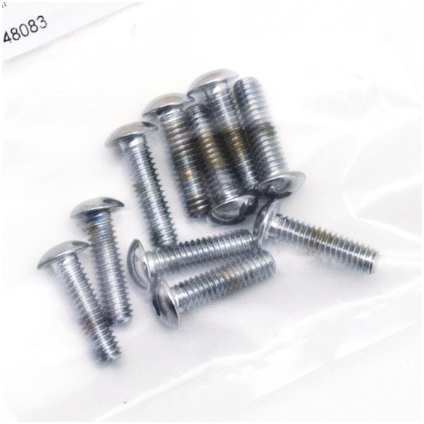 CHROME PLATED BUTTON HEAD ALLEN SCREWS ASSORTMENT 10pck Button head screws 8-32x5/8 UNC