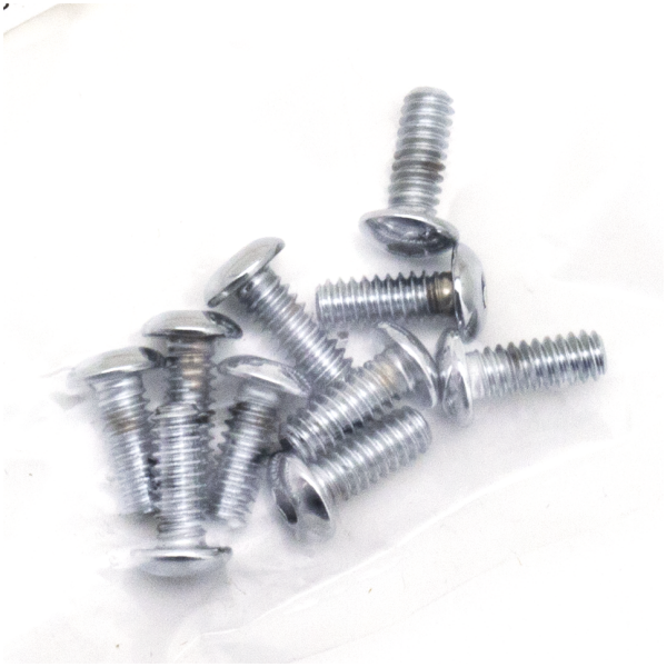 CHROME PLATED BUTTON HEAD ALLEN SCREWS ASSORTMENT 10pck Button head screws 10-24x1/2 UNC