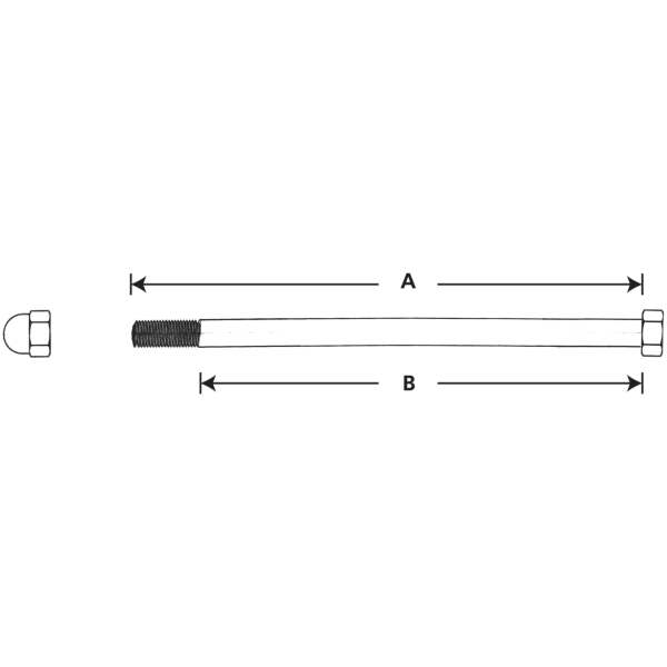 WHEEL AXLES Rear Axle for Wide-ass Swing arm 355mm