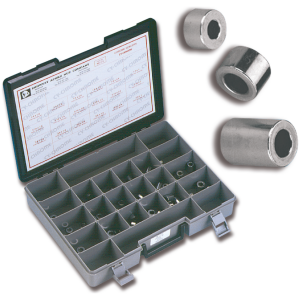 Ass.tray Spacers 18 sizes show chrome