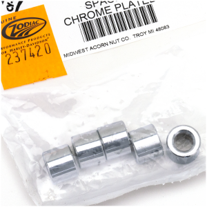 5pck Spacers 5/16"Ix5/8"Ox1/2"L chrome