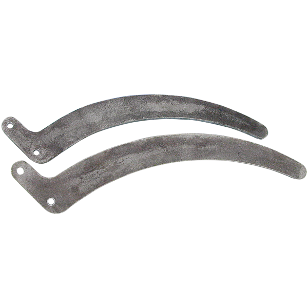 CURVED DESIGN FENDER STRUTS Sportail Fender struts raw steel