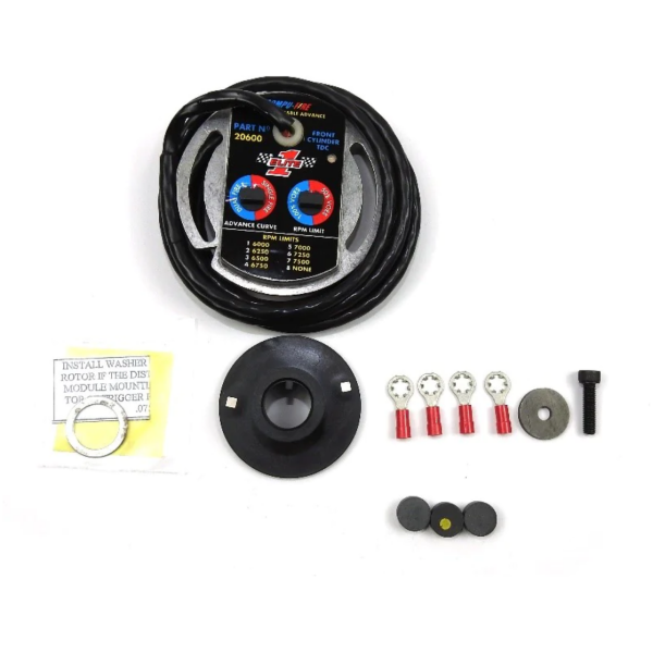 COMPU-FIRE IGNITION WITH SELECTABLE ELECTRONIC ADVANCE Elite 1 module select. s/d fire s/d plug