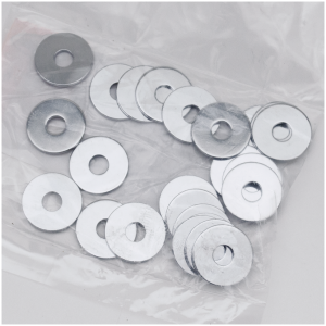 25pck Flat washers 1/4" X 7/8"