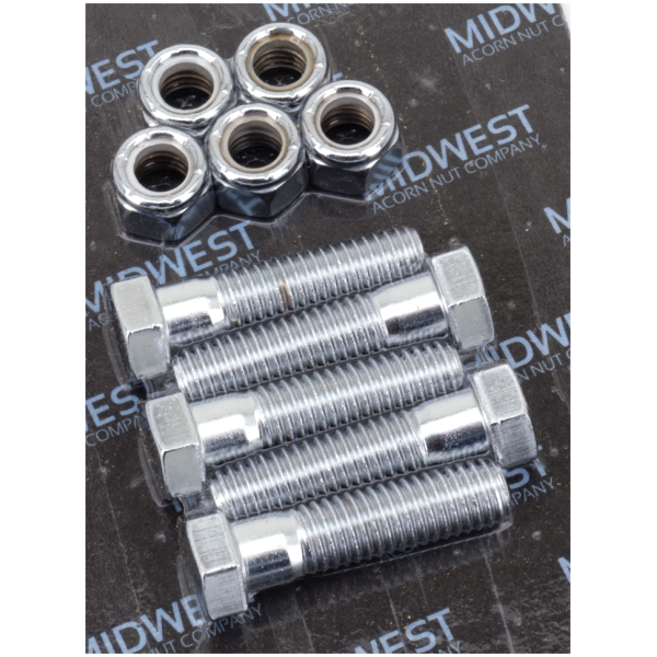CHROME PLATED SPROCKET & PULLEY BOLTS & SCREWS Chrome hex sprocket screw kit
