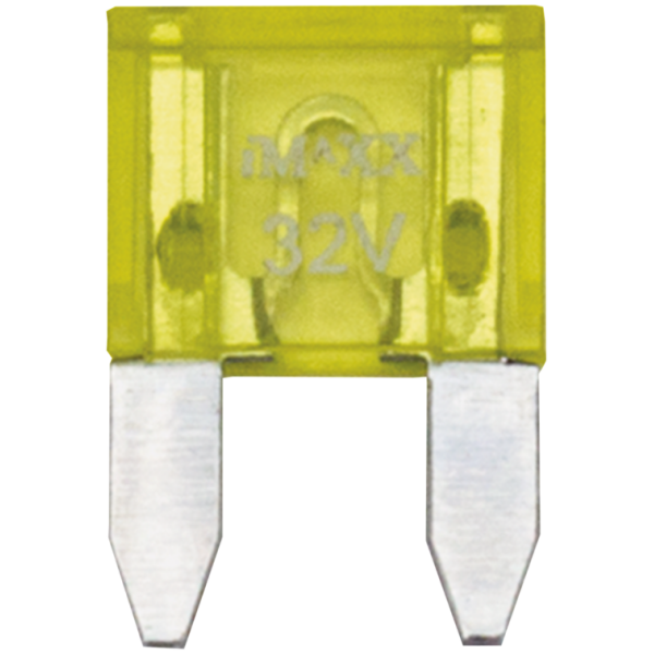 BLADE TYPE MINI FUSES 10pck Flat Mini Fuse 20 Amp.