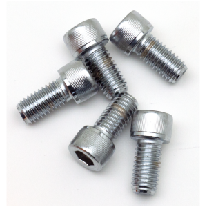 CHROME PLATED 1/2'' UNC ALLEN HEAD SCREW ASSORTMENT 5pck Chrome Allen screws 1/2-13x1"