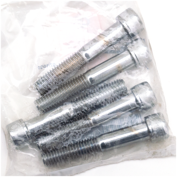 CHROME PLATED 1/2'' UNC ALLEN HEAD SCREW ASSORTMENT 5pck Chrome Allen screws 1/2-13x3"