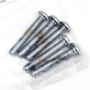 ASSORTMENT TRAY OF CHROME PLATED LARGER BUTTON HEAD ALLEN SCREWS 5pck Button head screws 1/4-20x1 1/2"