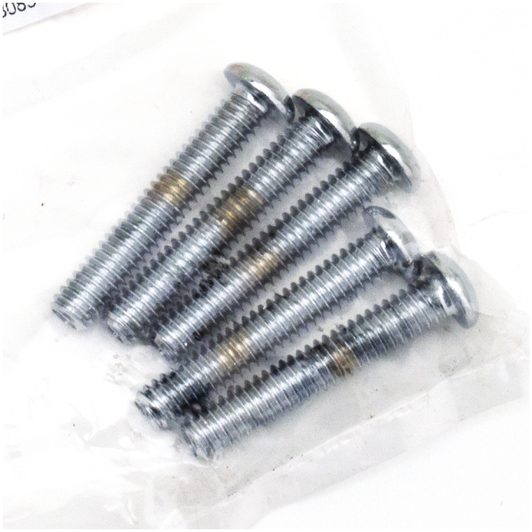 ASSORTMENT TRAY OF CHROME PLATED LARGER BUTTON HEAD ALLEN SCREWS 5pck Button head screws 1/4-20x1 1/2"