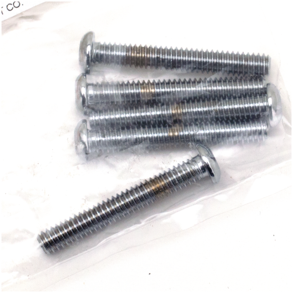 ASSORTMENT TRAY OF CHROME PLATED LARGER BUTTON HEAD ALLEN SCREWS 5pck Button head screws 1/4-20x1 3/4"