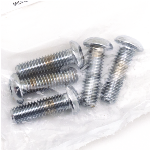 ASSORTMENT TRAY OF CHROME PLATED LARGER BUTTON HEAD ALLEN SCREWS 5pck Button head screws 3/8-16x1 1/4"