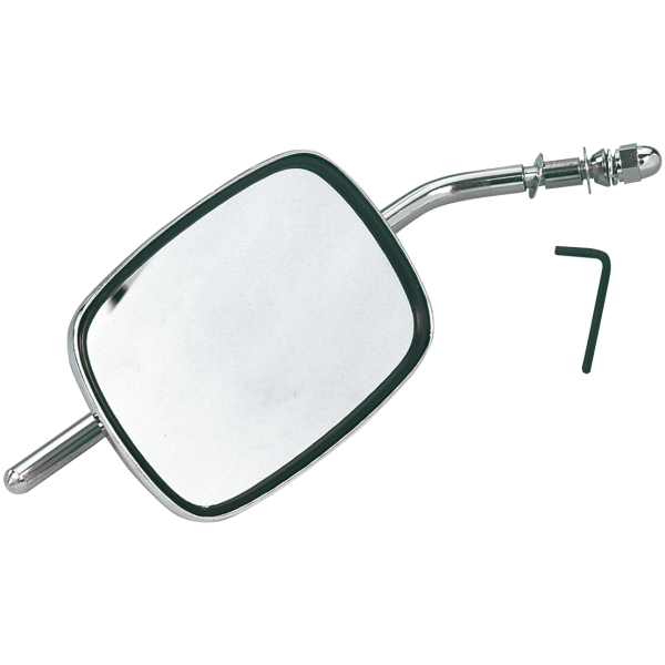 MIRRORS FOR FX AND FL MODELS GZP Chrome long stem mirror FX/FL, ea