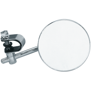 CHROME UNIVERSAL MIRROR GZP Mirror universal 4" with 4" stem chr