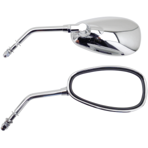 CHROME WIDE STYLE MIRRORS GZP Chrome E approved mirrors
