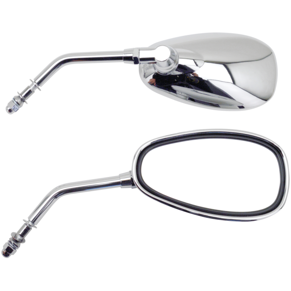 CHROME WIDE STYLE MIRRORS GZP Chrome E approved mirrors