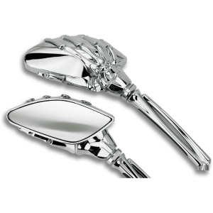 MINI REAPER MIRRORS GZP Chrome mini reaper mirror set