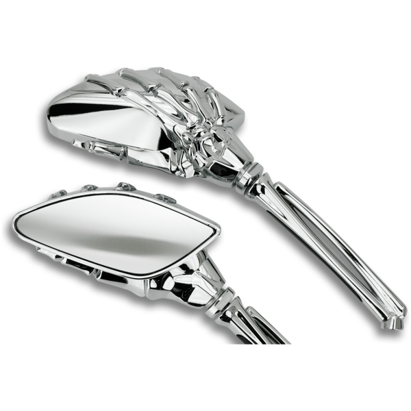 MINI REAPER MIRRORS GZP Chrome mini reaper mirror set