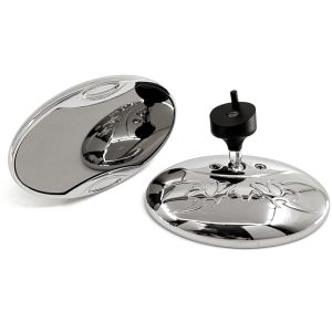 FUSION MIRRORS FOR DRESSER MODELS GZP Chr Fusion opel fairing mount mirror