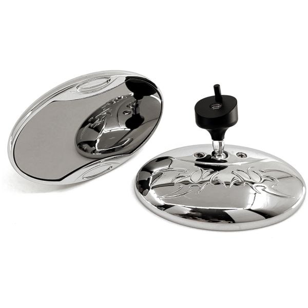 FUSION MIRRORS FOR DRESSER MODELS GZP Chr Fusion opel fairing mount mirror