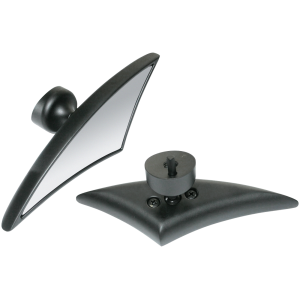 FUSION MIRRORS FOR DRESSER MODELS GZP Blk Fusion spear fairing mount mirro