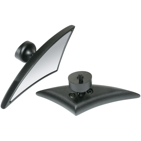 FUSION MIRRORS FOR DRESSER MODELS GZP Blk Fusion spear fairing mount mirro