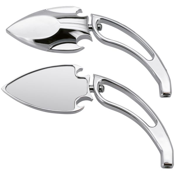 SCARAB MIRROR SETS GZP Chrome Scarab mirrorset