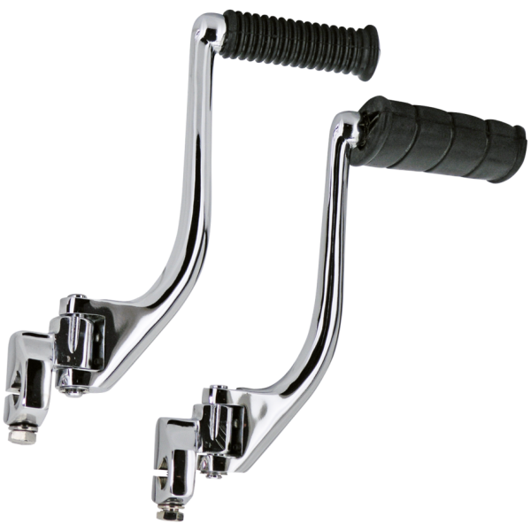 KICK STARTER GZP Chrome kickstarter w/flat rubberp