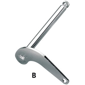 CHROME PLATED SHIFTER SHAFTS GZP Shiftershaft FXR84-87 Chrome #34621