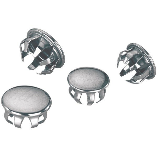 CHROME PLUGS FOR FX STYLE DASH GZP 10pck Dash plug small reset knob