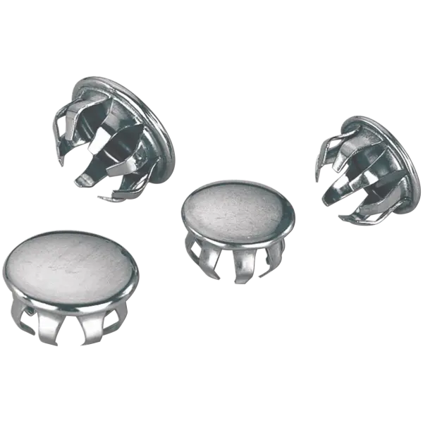 CHROME PLUGS FOR FX STYLE DASH GZP 10pck Dash plug small reset knob